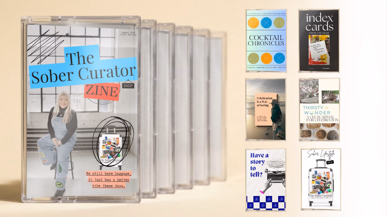 7 Mini Zines August TSC Mixtape