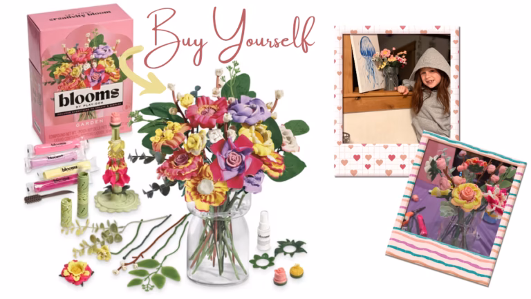 I Can Buy Myself Flowers: The New Play-Doh for Adults Is the Sober Anniversary Gift We Didn’t Know We Needed Blooms Play-Doh Flower Set Sober Gift Idea