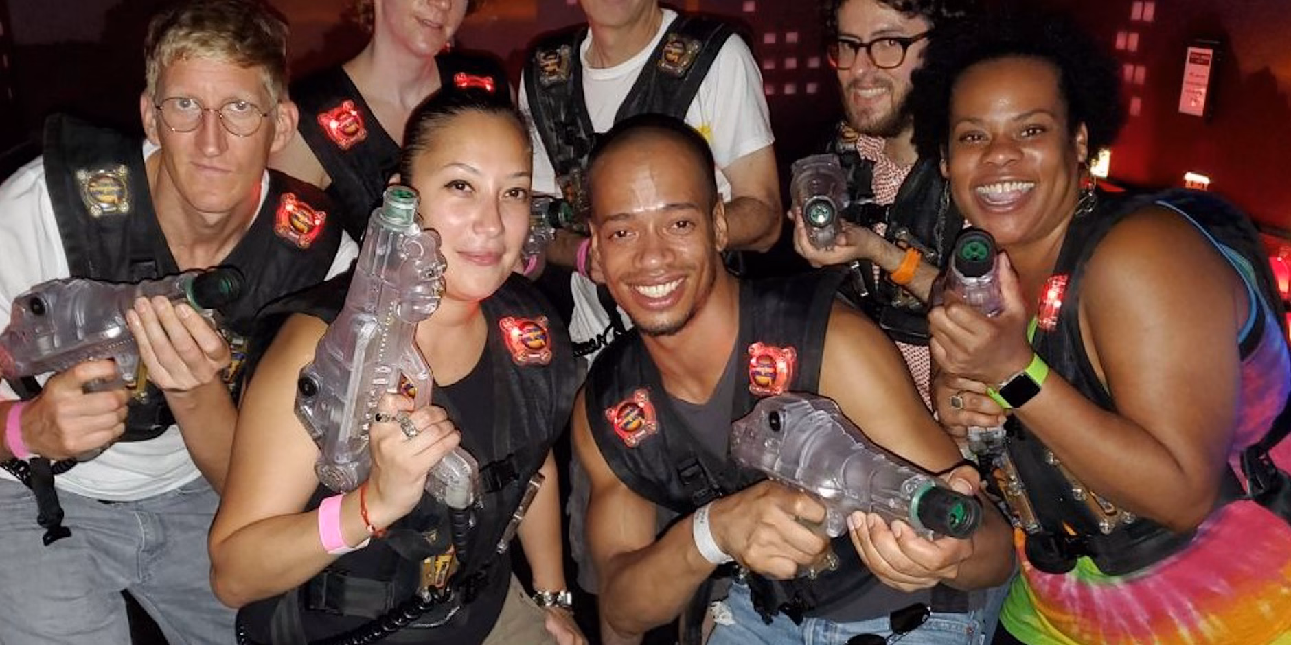 Sober and Socializing Queer Tag Laser Tag
