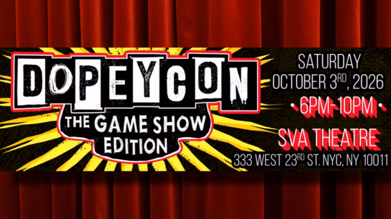 DopeyCon: The Game Show Experience Is Coming for NYC (And Possibly for You) Dopeycon game show experience