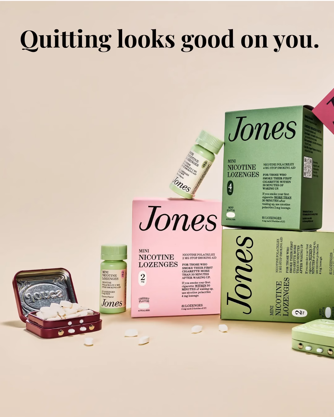 Quit with Jones