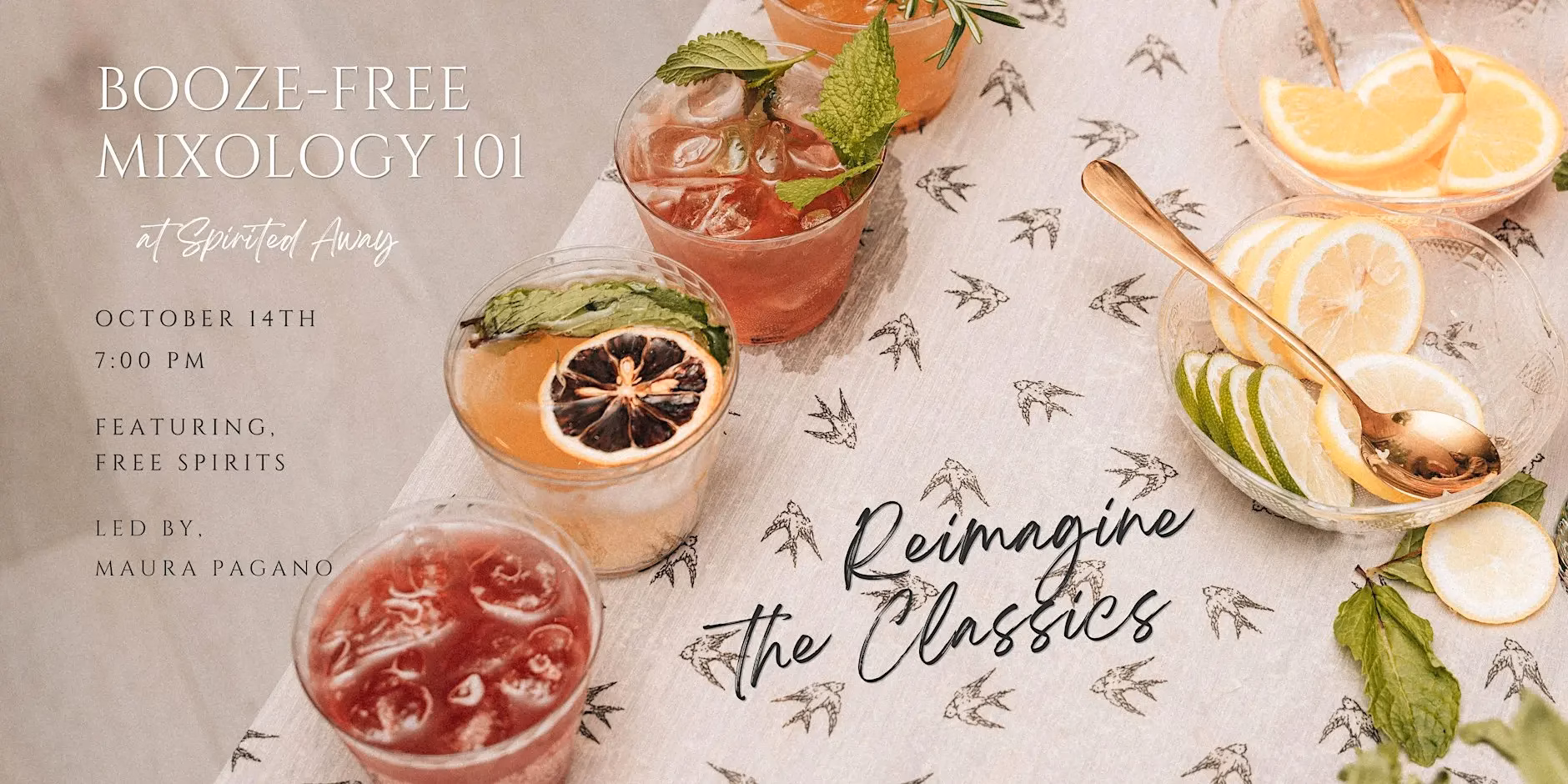 Booze Free Mixology