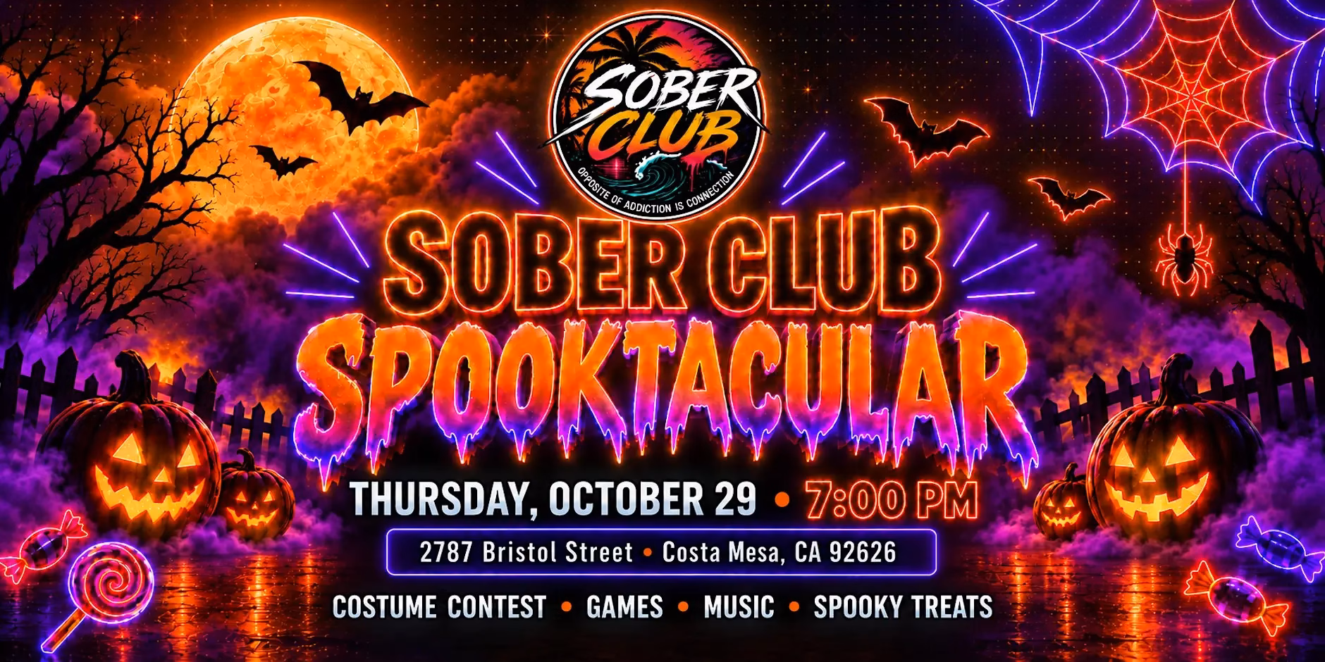 Sober Club Spooktakular
